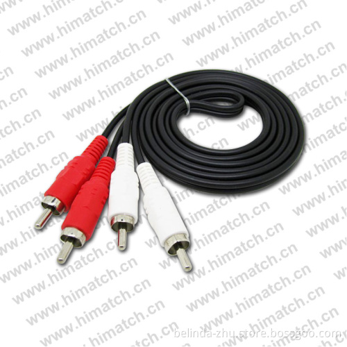 2 RCA Male to 2 RCA Male Cable